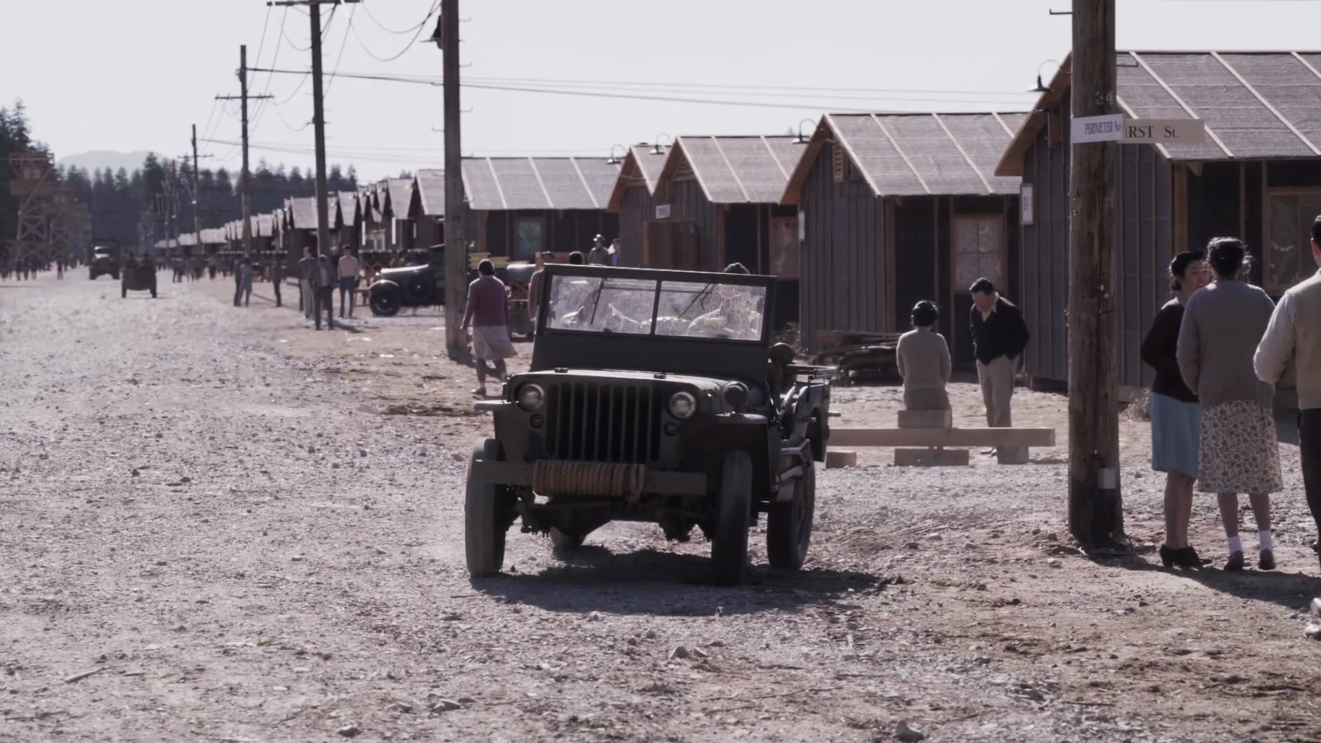 Terror army yard VFX